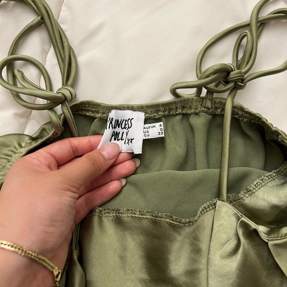 Princess Polly green blouse - Picture 2 of 3